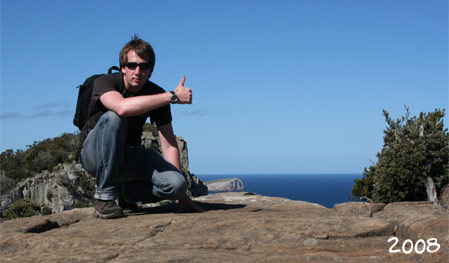 Aaron in Australien 2008